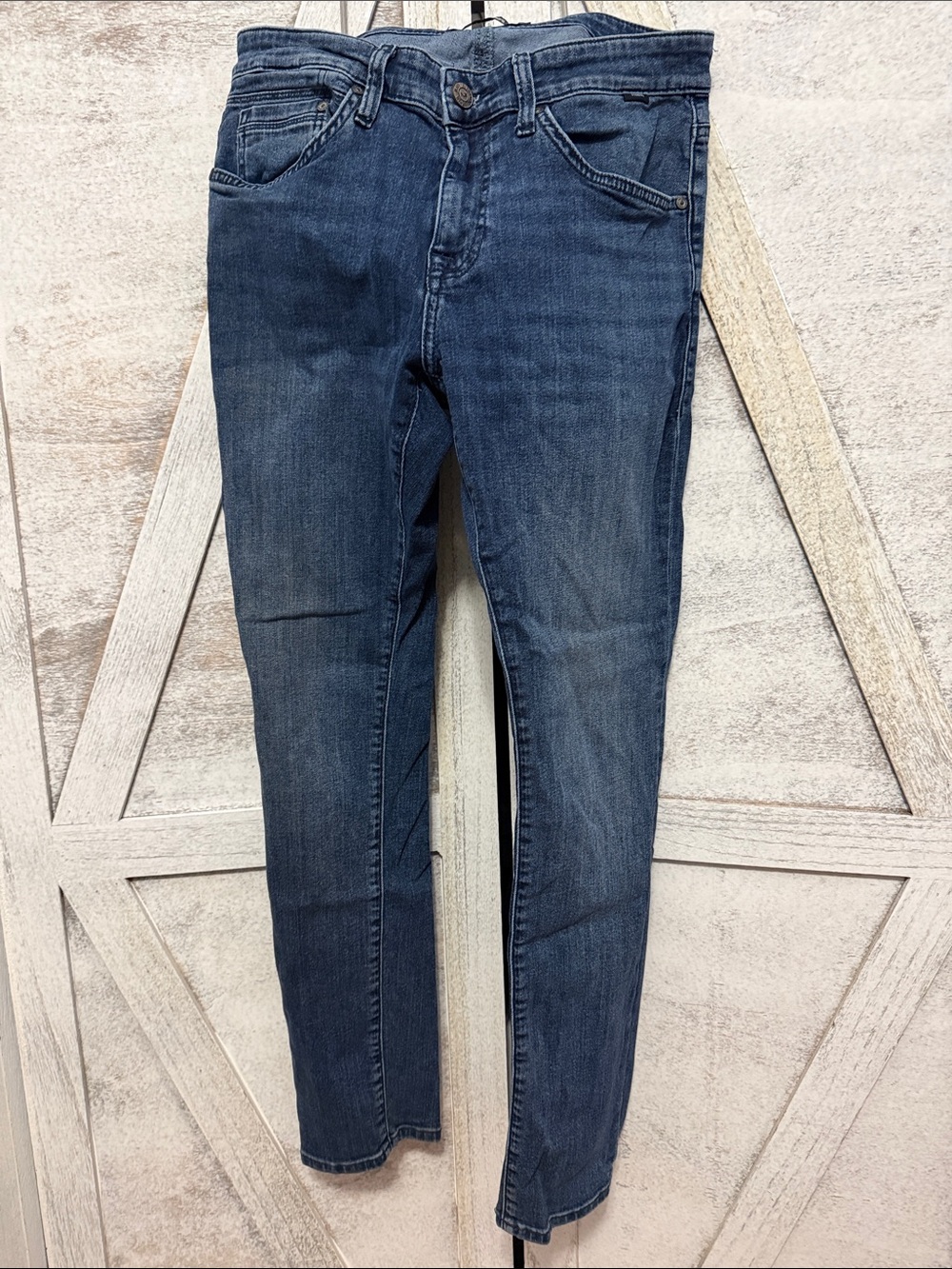 Mavi Jake Slim Jeans in Dark Blue Denim